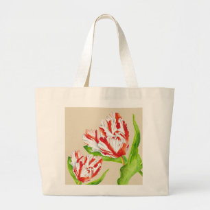 Grand Tote Bag Tulip Estella Rijnveld sur Jumbo Fourre-tout