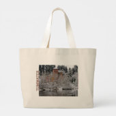 Grand Tote Bag Tumwater C'est l'eau (Dos)