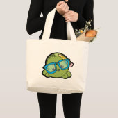 Grand Tote Bag Turtle Smarty (Devant (produit))