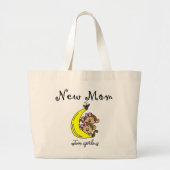 Grand Tote Bag Twin Girls New Mom T-shirts et cadeaux (Devant)