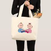 GRAND TOTE BAG TWINS (Devant (produit))