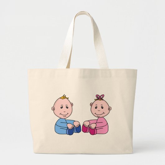 GRAND TOTE BAG TWINS (Devant)