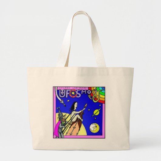 Grand Tote Bag ufosmosis (Devant)