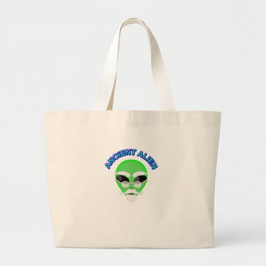 Grand Tote Bag Un Alien ancien (Devant)