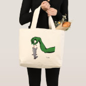 Grand Tote Bag Un coup de main (Devant (produit))