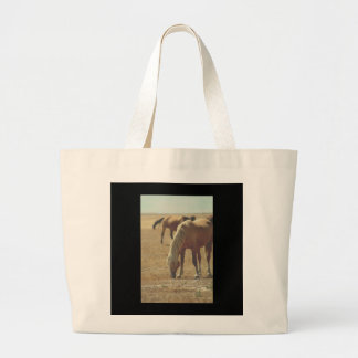 GRAND TOTE BAG UN PALOMINO SAUVAGE FABRIQUÉ JUMBO FOURRE-TOUT