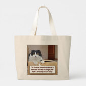 Grand Tote Bag Une dimension alternative (Dos)
