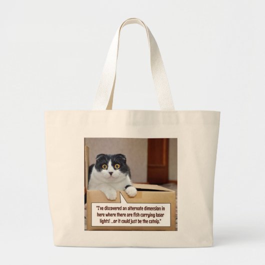 Grand Tote Bag Une dimension alternative (Devant)
