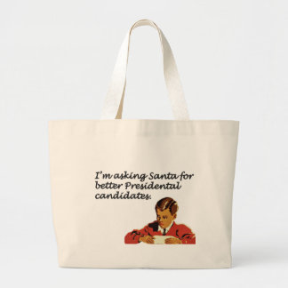 Grand Tote Bag Une meilleure plaisanterie de candidats