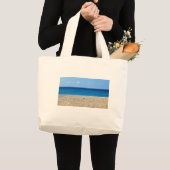 Grand Tote Bag Une Plage Parfaite (Devant (produit))
