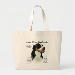 Grand Tote Bag Une plus grande conception suisse d'histoire de