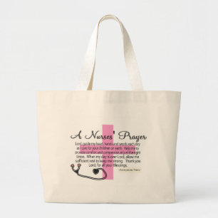 Grand Tote Bag Une PRIÈRE d'infirmières