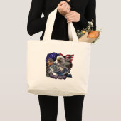 Grand Tote Bag Uni nous tenons 2 (Devant (produit))