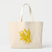 Grand Tote Bag Uni or (Devant)