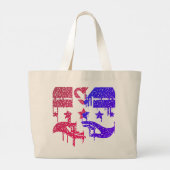 Grand Tote Bag Unité dans la diversité - Une vision collaborative (Dos)