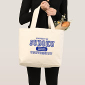 Grand Tote Bag Université de Sudoku (Devant (produit))