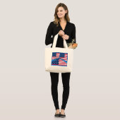 GRAND TOTE BAG USA HAKUNA MATATA (Devant (modèle))