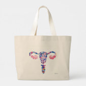 Grand Tote Bag Utérus (Dos)