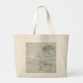Grand Tote Bag Vacances (Dos)