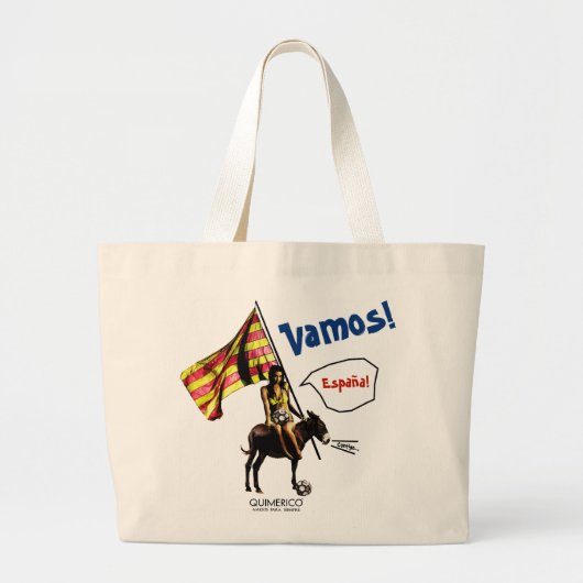 Grand Tote Bag VAMOS!España! (Devant)
