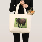 Grand Tote Bag Vanner gitan noir (Devant (produit))