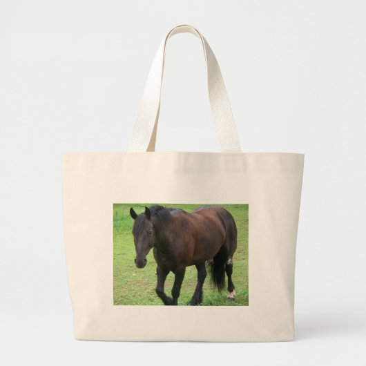 Grand Tote Bag Vanner gitan noir (Devant)
