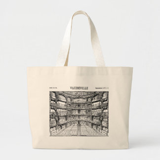 Grand Tote Bag Vaudeville - Paris 1900