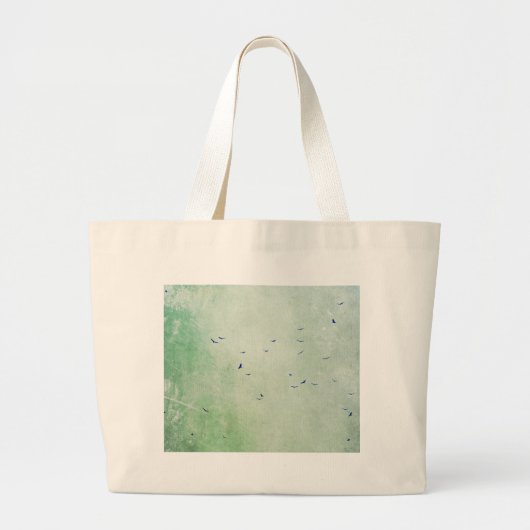 Grand Tote Bag vautours grondent (Devant)