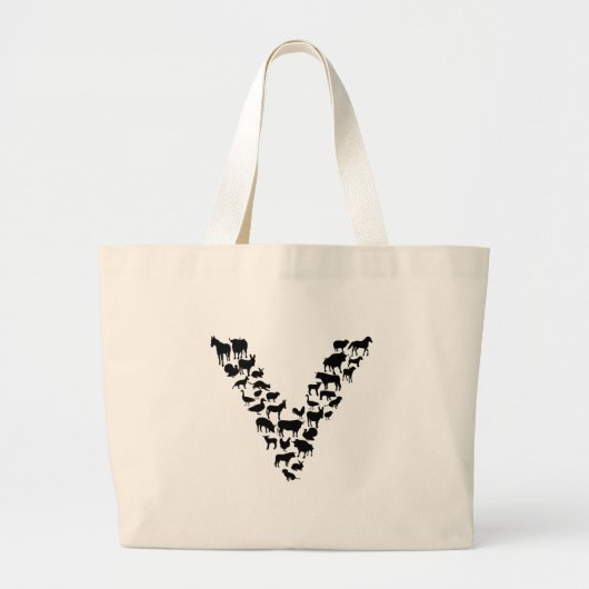 Grand Tote Bag Vegan (Devant)