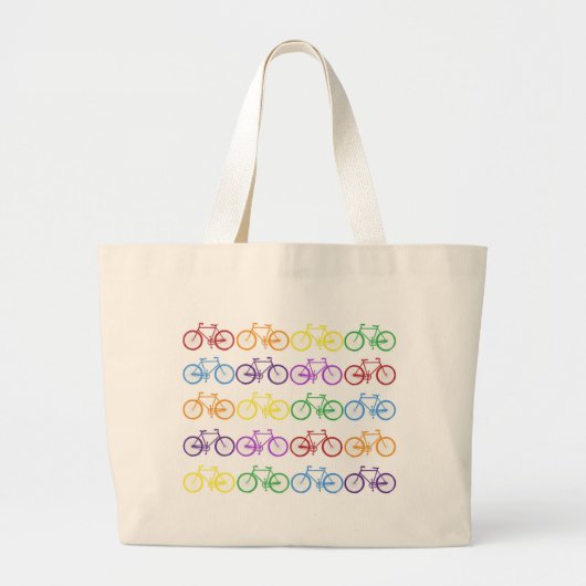 Grand Tote Bag vélo (Devant)