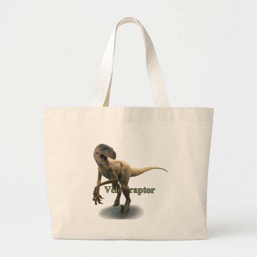 Grand Tote Bag Velociraptor (Devant)