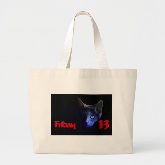 Grand Tote Bag vendredi 13 (Devant)