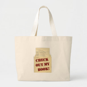 Grand Tote Bag Vérifier la promotion de la sortie de livre
