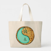 Grand Tote Bag Verseau & Chèvre de Feu (Dos)