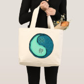 Grand Tote Bag Verseau & Lapin d'eau (Devant (produit))
