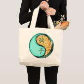 Grand Tote Bag Verseau & Rat de feu (Devant (produit))
