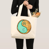Grand Tote Bag Verseau & Serpent de Feu (Devant (produit))