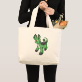 Grand Tote Bag Vert de Bori (Devant (produit))