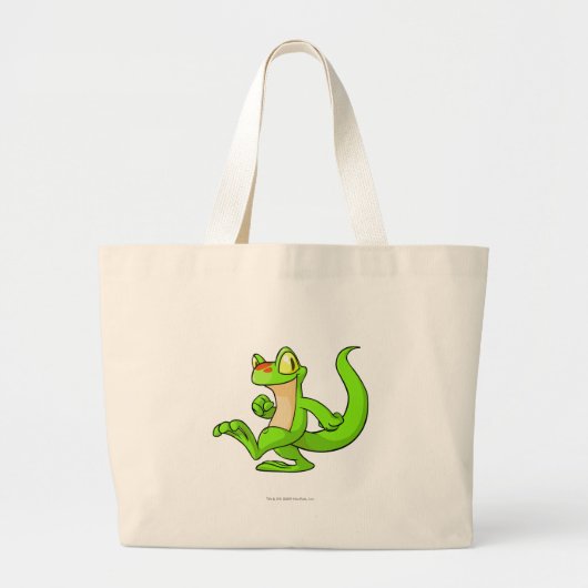 Grand Tote Bag Vert de Techo (Devant)