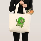 Grand Tote Bag Vert de Tonu (Devant (produit))
