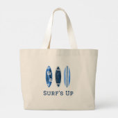 Grand Tote Bag Vie de surf  (Dos)