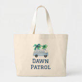 Grand Tote Bag Vie de surf  (Devant)