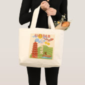 Grand Tote Bag Vietnam Travel Art (Devant (produit))