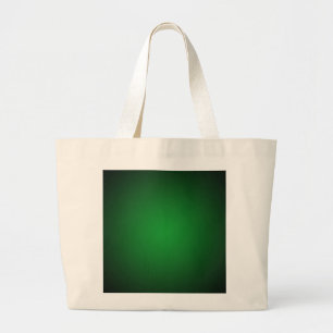 Grand Tote Bag Vignette Vert-Noir Grainy