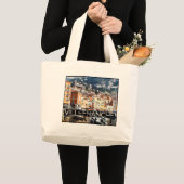 Grand Tote Bag Villefranche-sur-Mer (Devant (produit))