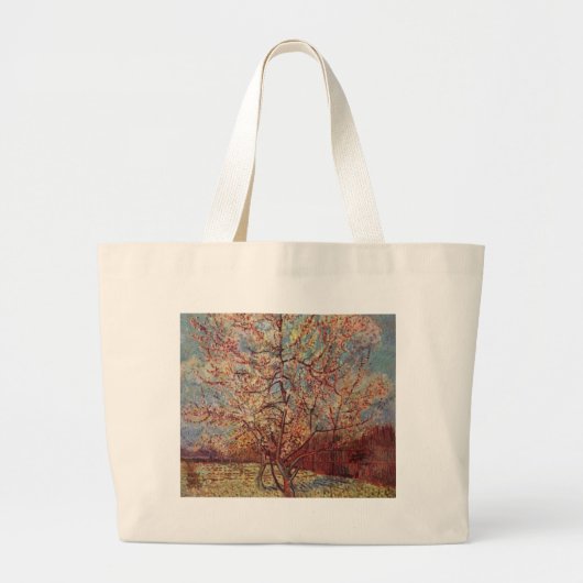 Grand Tote Bag Vincent van Gogh - peinture fleurissante de (Devant)