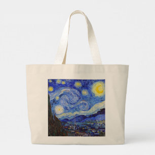 Grand Tote Bag Vincent Willem van Gogh, Starry Night
