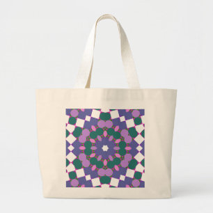 Grand Tote Bag Vintage multicolor pattern
