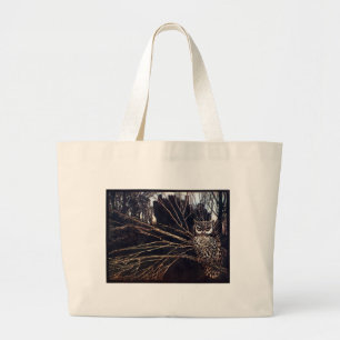 Grand Tote Bag Vintage Night Owl Rackham