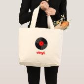 Grand Tote Bag Vinyl (Devant (produit))